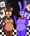 Freddy and Bonnie by SeasideLemons