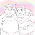 Valentine for Zanny Cow by Nishi