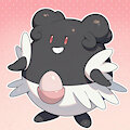 ダークハピナス　　Dark Skin Blissey by AIArtisthentai