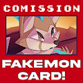 REMINDER Comission - Pokemon - Furry Card.