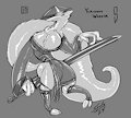 Random Rolls - Yukionna Warrior by GrayscaleRain