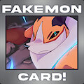 Asher Fakemon Card Comission by Naipanart