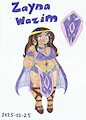 Zayna Wazim by KatarinaTheCat18