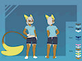 Cindy Ref Sheet by DarkWufflez