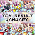 January YCH - Result by xiaoahwei