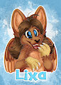 Conbadge Exchange: Lixa by WienerDogWorks