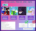 COMMISSION INFORMATION (OPEN) by LilCrazyBat