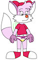 Skyline the Fox in Stinky Wet Training Panties