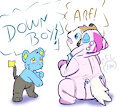 DOWN BOY ! ! by HangyakuNeko