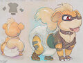 Growlithe - PunkerPooch by OverFlo207