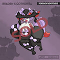 Braixen Shiny x Gothorita