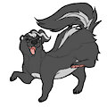 Alpha's mustelid dance! [animated] by AlphaInk