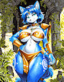 AI Generated Krystal by FurryFan1989