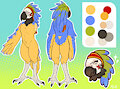 old [C] Macaw by MorgueBuddy
