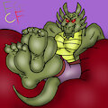 Shendu Kickin Back by TheRedSkunk