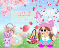 Happy Easter from Peony by ChelseaCatGirl