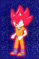 Sonic super saiyan red