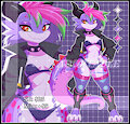 [ADOPTABLE] / Kobold Toxin CyberPunk