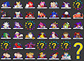 Roster of Characters (Sonic Racing) Part 3 - Sega Characters