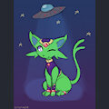 Alien Espeon by LlyanaTherasll