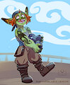 Hard working gobbo for Boomie