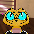 Gecko the dancer by Wenzyke