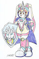 Unicorn Knight Cream(bikini armor) by marlon64