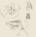 Sketches of Dick by FranPan