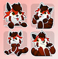 YCH stickers for DB Cooper