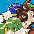 Comm: Beach Brawl by Dcheese