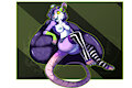 Thigh High Socks Collab with Oli_Snowpaw - MalicePossum by ShadeofRae