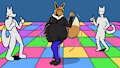 Dancing Eevee by SeasideLemons