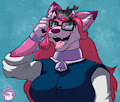 Poking the teeny bean (COMMISSION) by HyperChibiAbsol