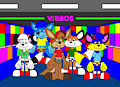 Anthonitecus and his Friends at Video City (by ToonlandianFox2002) by AnthonitecusWolff