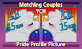 🌈 Couples Pride YCH Profile Pictures ~ Celebrate with LOVE!