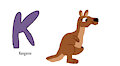 K - Kangaroo Idea #1 Character - Kangaroo (Oh Noah!)