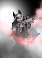 ROCKET RACCOON: THE PUNISHER by MAQUINOX