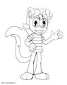 Skunk C by jenfoxworth