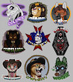 TFF2025 Badges GROUP by WoofieBrisbane