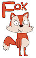 Candle Fox in Animal Alphabet