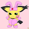 Playbunny Nurse Sparkette by pichu90