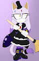 Blaze the Maid (Old Art and Wip) by TenebrousRaven
