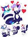 fifi and furball by Madfox001