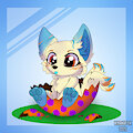 Hatched kitsune by hackencraft