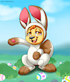 Easter Lion by jenfoxworth
