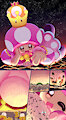 Giga godly princess toadette finger poke! by boolerex