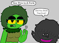 It Is A Fork by LapisCrowLime