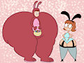 Edwina and Lara in Easter Time by ButLova