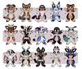 OPEN ADOPTS 9,84 € Babyfur Chibis