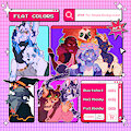 ✰ Flat Color Comms Open! Price Range 34$-75$